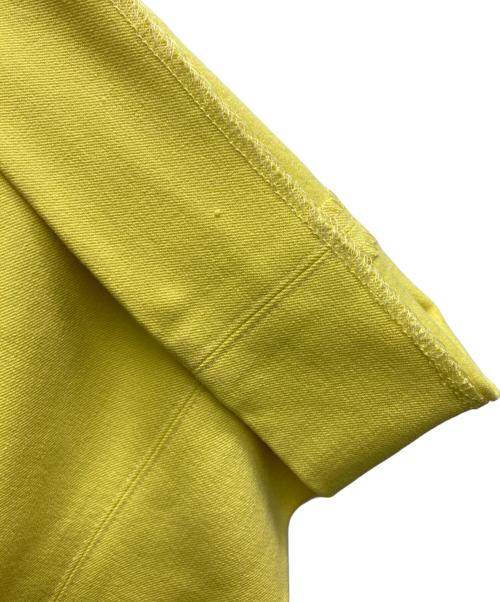 HERMES（エルメス）HERMES (エルメス) セリエボタンストレッチパンツ イエロー サイズ:38の古着・服飾アイテム