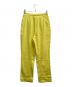 HERMES (エルメス) セリエボタンストレッチパンツ イエロー サイズ:38：8000円