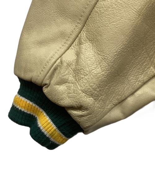 NIKE（ナイキ）NIKE (ナイキ) グリーンペイパッカーズスタジャン グリーン サイズ:SIZE XLの古着・服飾アイテム