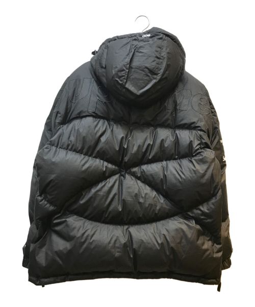 SUPREME（シュプリーム）Supreme (シュプリーム) THE NORTH FACE (ザ ノース フェイス) 800-Fill Half Zip Hooded Pullover ブラック サイズ:Lの古着・服飾アイテム