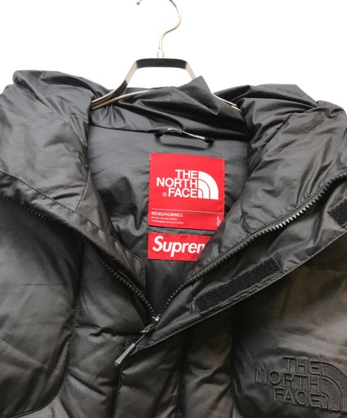 SUPREME（シュプリーム）Supreme (シュプリーム) THE NORTH FACE (ザ ノース フェイス) 800-Fill Half Zip Hooded Pullover ブラック サイズ:Lの古着・服飾アイテム