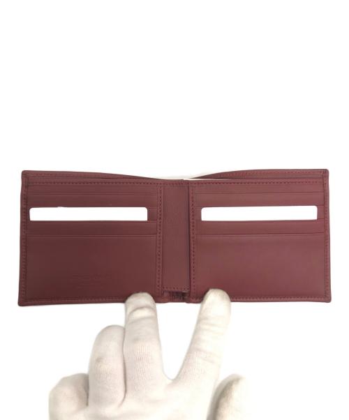 GIORGIO ARMANI（ジョルジョアルマーニ）GIORGIO ARMANI (ジョルジョアルマーニ) 2つ折り財布 レッドの古着・服飾アイテム