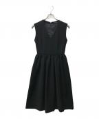 YOKO CHANヨーコチャン）の古着「バルーンワンピース」｜ブラック