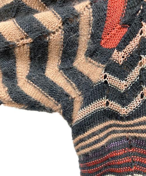 missoni（ミッソーニ）MISSONI (ミッソーニ) マルチカラ-ニットワンピース マルチカラー サイズ:SIZE 42の古着・服飾アイテム