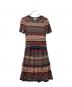 MISSONI（ミッソーニ）の古着「マルチカラ-ニットワンピース」｜マルチカラー