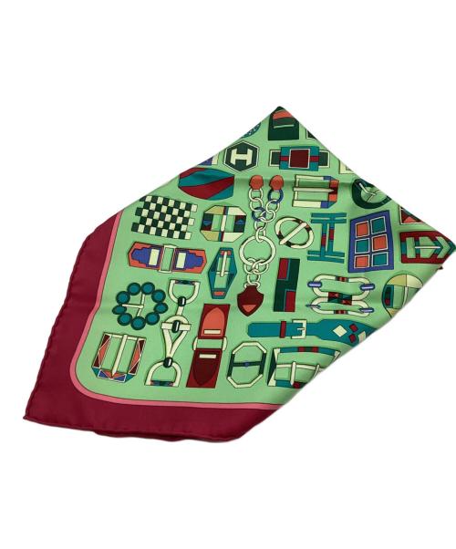 HERMES（エルメス）HERMES (エルメス) カレ40 ボルドーの古着・服飾アイテム