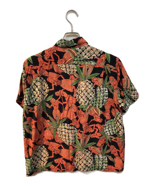 Sun Surf（サンサーフ）Sun Surf (サンサーフ) 半袖アロハシャツ ブラック サイズ:Mの古着・服飾アイテム