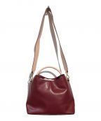 ellemeエレメ）の古着「ショルダーバッグ」｜レッド