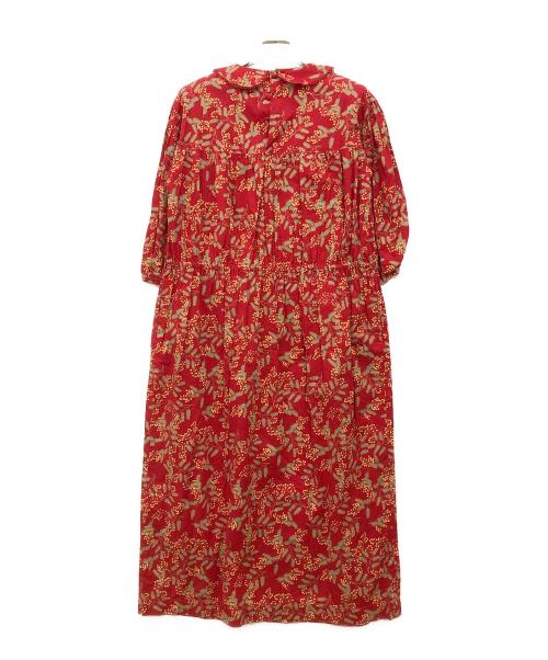 PINK HOUSE（ピンクハウス）PINK HOUSE (ピンクハウス) ブラウスワンピース レッド サイズ:記載無しの古着・服飾アイテム