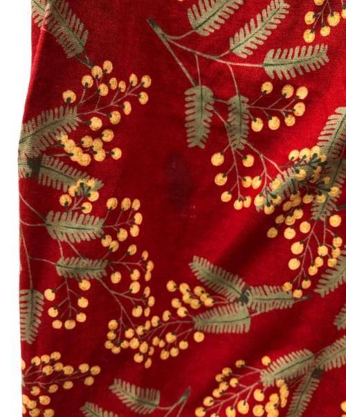 PINK HOUSE（ピンクハウス）PINK HOUSE (ピンクハウス) ブラウスワンピース レッド サイズ:記載無しの古着・服飾アイテム