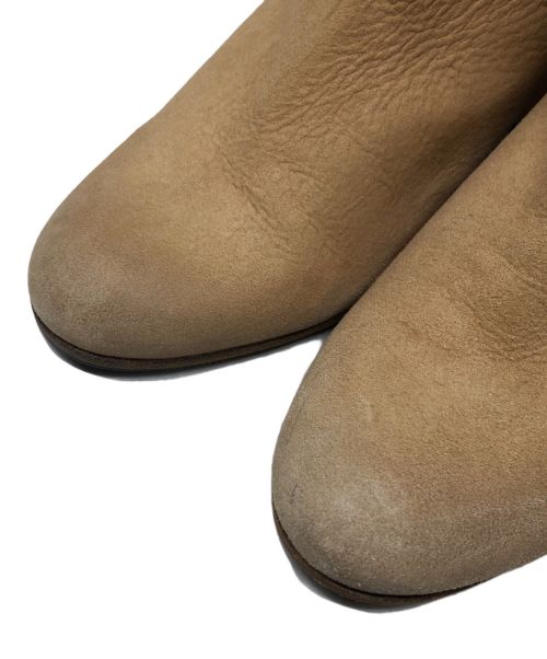 Maison Margiela（メゾンマルジェラ）Maison Margiela (メゾンマルジェラ) ムートンブーツ ベージュ サイズ:40の古着・服飾アイテム