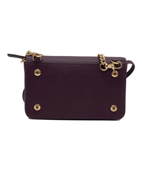 MICHAEL KORS（マイケルコース）MICHAEL KORS (マイケルコース) ショルダーバッグ パープルの古着・服飾アイテム
