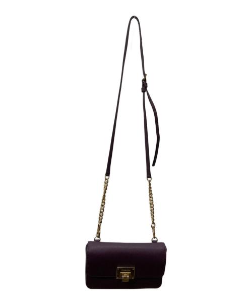 MICHAEL KORS（マイケルコース）MICHAEL KORS (マイケルコース) ショルダーバッグ パープルの古着・服飾アイテム