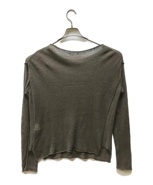 DEUXIEME CLASSE（ドゥーズィエム クラス）DEUXIEME CLASSE (ドゥーズィエム クラス) Linen プルオーバー ブラウン サイズ:未記入の古着・服飾アイテム