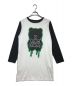 VIVIENNE TAM（ヴィヴィアンタム）の古着「210G SOLID COTTON JERSEY PANDA」｜グリーン