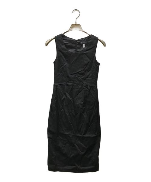ARMANI JEANS（アルマーニジーンズ）ARMANI JEANS (アルマーニジーンズ) ノースリーブワンピース ブラック サイズ:M 未使用品の古着・服飾アイテム