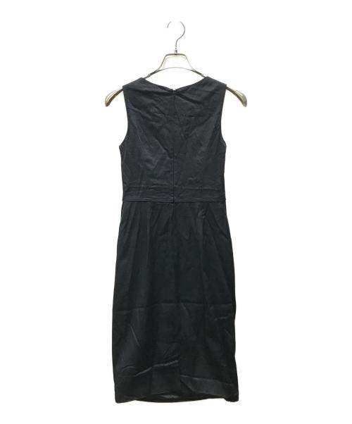 ARMANI JEANS（アルマーニジーンズ）ARMANI JEANS (アルマーニジーンズ) ノースリーブワンピース ブラック サイズ:M 未使用品の古着・服飾アイテム