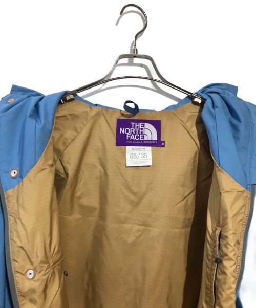 THE NORTHFACE PURPLELABEL（ザ・ノースフェイス パープルレーベル）THE NORTHFACE PURPLELABEL (ザ・ノースフェイス パープルレーベル) 65/35 MOUNTAIN PARKA スカイブルー サイズ:Mの古着・服飾アイテム