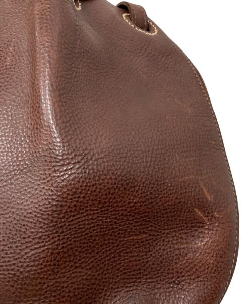 genten（ゲンテン）genten (ゲンテン) 2wayレザーショルダーバッグ ブラウンの古着・服飾アイテム