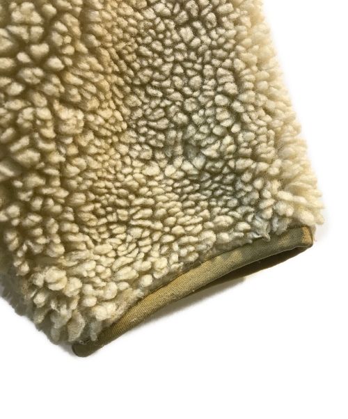 stussy（ステューシー）stussy (ステューシー) リバーシブル ボアフリースジャケット ブラウン サイズ:Lの古着・服飾アイテム