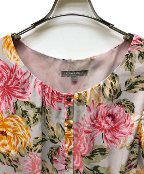 LAURA ASHLEY（ローラ アシュレイ）LAURA ASHLEY (ローラ アシュレイ) ノースリーブワンピース ピンク サイズ:11の古着・服飾アイテム