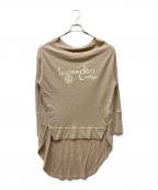 DEUXIEME CLASSEドゥーズィエム クラス）の古着「CALUX クルーネックスウェット」｜ベージュ