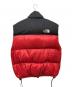 THE NORTH FACE (ザ ノース フェイス) ヌプシダウンベスト レッド サイズ:XXL：11000円