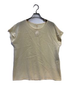 中古・古着通販】Patou (パトゥ) S/S クロップドニット ベージュ