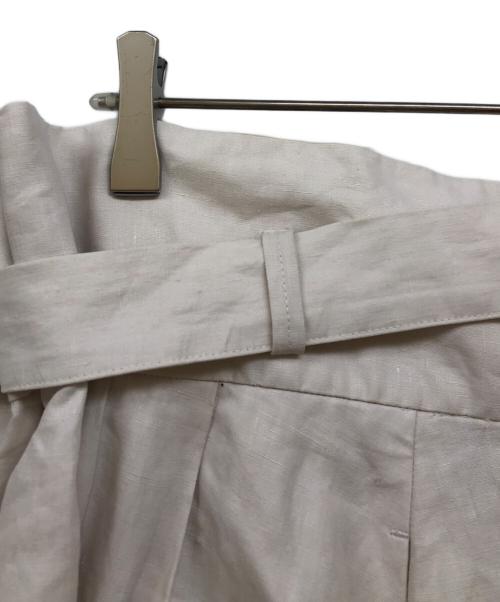 ATON（エイトン）ATON (エイトン) リネンスカート ベージュ サイズ:SIZE 01の古着・服飾アイテム