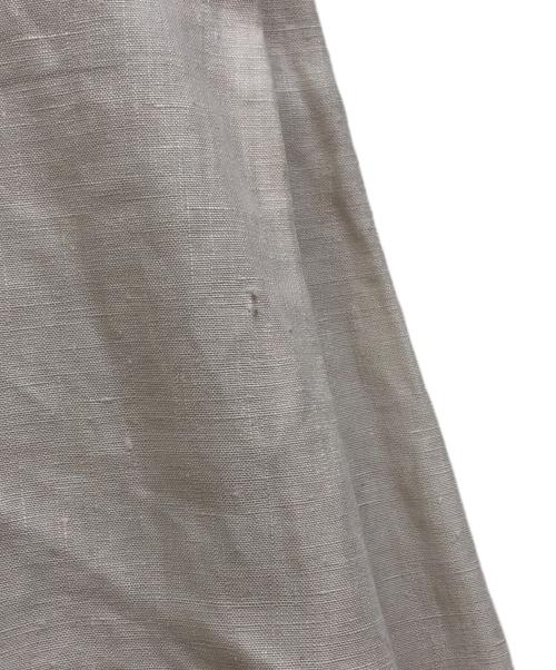 ATON（エイトン）ATON (エイトン) リネンスカート ベージュ サイズ:SIZE 01の古着・服飾アイテム