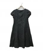 HIROKO BISヒロコビス）の古着「フラワージャガードワンピース」｜ブラック