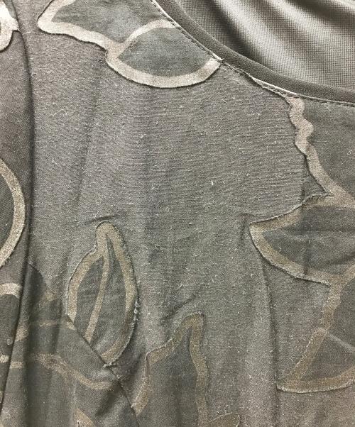 HIROKO BIS（ヒロコビス）HIROKO BIS (ヒロコビス) フラワージャガードワンピース ブラック サイズ:11の古着・服飾アイテム