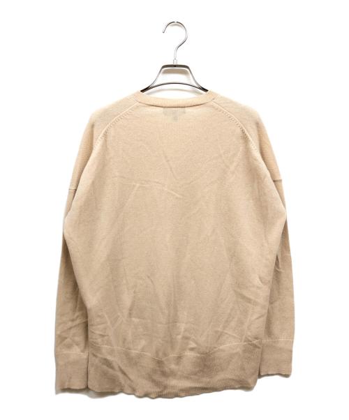 theory（セオリー）theory (セオリー) カシミヤVネックニット ベージュ サイズ:Sの古着・服飾アイテム