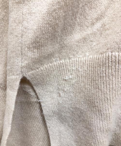 theory（セオリー）theory (セオリー) カシミヤVネックニット ベージュ サイズ:Sの古着・服飾アイテム