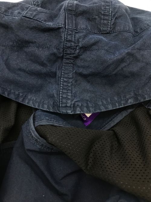 THE NORTH FACE PURPLE LABEL（ノースフェイスパープルレーベル）THE NORTH FACE PURPLE LABEL (ノースフェイスパープルレーベル) Indigo Mountain Wind Coat ネイビー サイズ:WSの古着・服飾アイテム