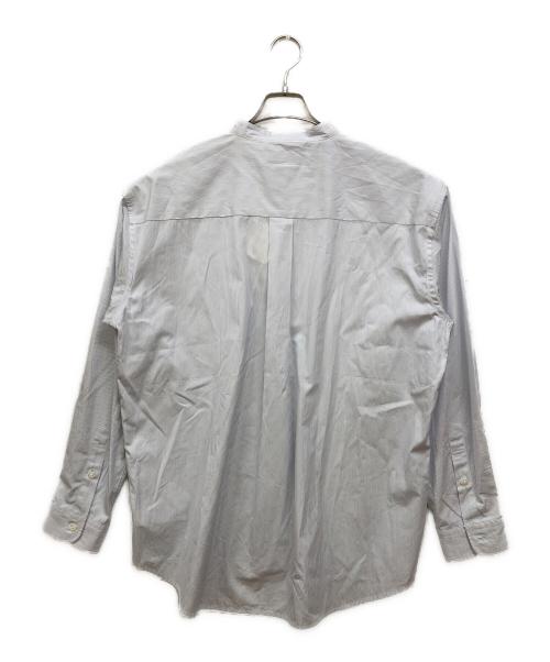 BEAMS Lights（ビームスライト）BEAMS Lights (ビームスライト) バンドカラーシャツ グレー サイズ:SIZE L 未使用品の古着・服飾アイテム