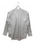 BEAMS Lights (ビームスライト) バンドカラーシャツ グレー サイズ:SIZE L 未使用品：8000円
