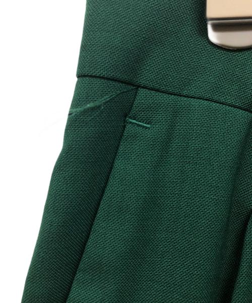 PAUL SMITH（ポールスミス）PAUL SMITH (ポールスミス) プリーツタックスラックス グリーン サイズ:Mの古着・服飾アイテム