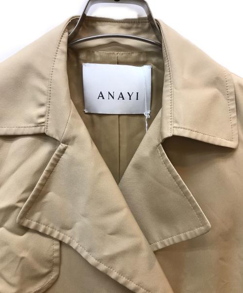 ANAYI（アナイ）ANAYI (アナイ) ベルト付きトレンチコート ベージュ サイズ:34の古着・服飾アイテム