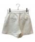 anuans (アニュアンス) ツイードショートパンツ ホワイト サイズ:M：4000円