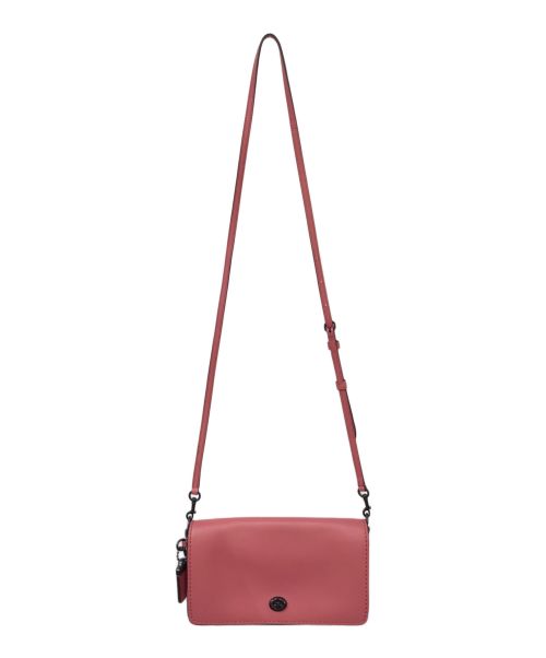 COACH（コーチ）COACH (コーチ) ディンキー ショルダーバッグ ピンクの古着・服飾アイテム