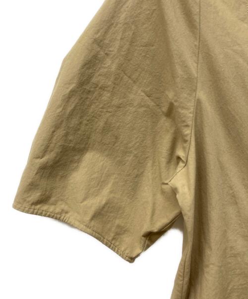 BABYLONE（バビロン）BABYLONE (バビロン) バックVカットロングワンピース ベージュ サイズ:FREEの古着・服飾アイテム