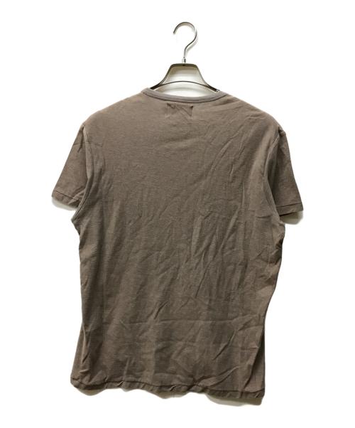 RRL（ダブルアールエル）RRL (ダブルアール) RRL doublerl Ralph Lauren logo tee ブラウン サイズ:SIZE Lの古着・服飾アイテム