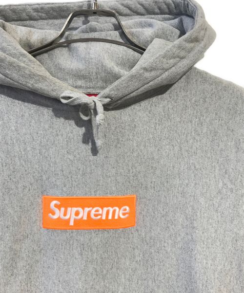 SUPREME（シュプリーム）SUPREME (シュプリーム) Box Logo Hooded Sweatshirt グレー サイズ:XLの古着・服飾アイテム