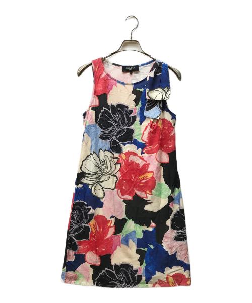 PAULE KA（ポールカ）PAULE KA (ポールカ) ノースリーブワンピース レッド サイズ:Lの古着・服飾アイテム