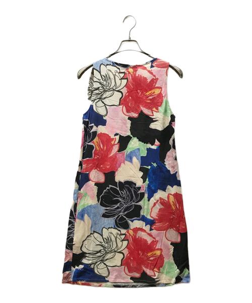 PAULE KA（ポールカ）PAULE KA (ポールカ) ノースリーブワンピース レッド サイズ:Lの古着・服飾アイテム