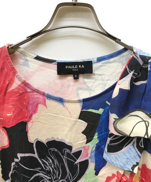 PAULE KA（ポールカ）PAULE KA (ポールカ) ノースリーブワンピース レッド サイズ:Lの古着・服飾アイテム