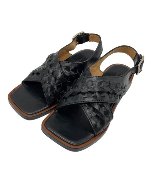 J&M DAVIDSON（ジェイ＆エム デヴィッドソン）J&M DAVIDSON (ジェイ＆エム デヴィッドソン) サンダル ブラック サイズ:37の古着・服飾アイテム