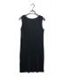PLEATS PLEASE (プリーツプリーズ) プリーツタイトノースリーブワンピース ブラック サイズ:サイズ4：16000円