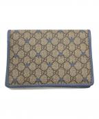 GUCCIグッチ）の古着「GGスプリームパスケース」｜ベージュ
